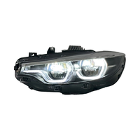 SJC 1:1 Faro Delantero LED Automático para BMW Serie 4 M4 F32 F82 F33 F36 M3 F80 2013-2019 Coche V2 KION Lámpara Delantera Blanca DRL Sistema de Iluminación para Automóvil