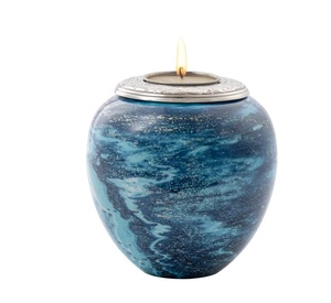 Trinity Band Tealight Urn Keepsake Urn <b>for</b> <b>Ashes</b> <b>for</b> Human <b>Ashes</b> Cremate Urn Cremate <b>for</b> Adult 4.5" - Product Image 5