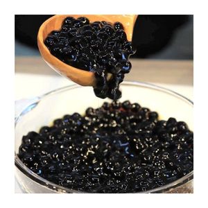 Perles de tapioca blanches pour bubble tea et desserts, goût net, cuisson facile, aspect uniforme des perles - Product Image 1