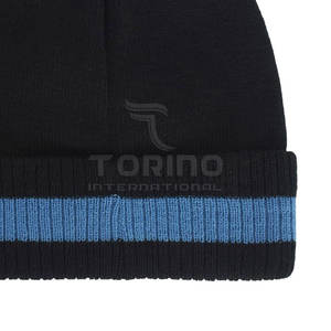 หมวกบีนนี่แจ็คการ์ดขนแกะ100% สีตามสั่งสำหรับฤดูหนาว2025 - Product Image 4