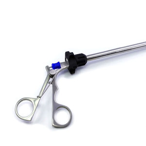 เครื่องมือผ่าตัดผ่านกล้องแบบใช้ซ้ำได้ คีมจับผ่านกล้อง คีมจับสำหรับการผ่าตัดผ่านกล้อง ทำจากสแตนเลส - Product Image 4