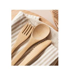 Juego de cubiertos de diseño de lujo cuchara cuchillo tenedor juego de cubiertos diseño creativo juego de cubiertos de madera a un precio asequible - Product Image 1