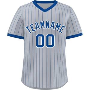 Camiseta de béisbol ecológica con impresión por sublimación malla transpirable que absorbe la humedad secado rápido tallaje Juvenil/adulto - Product Image 2