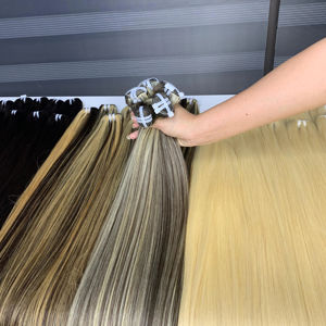 เครื่องต่อผมมนุษย์แบบตรงพรีเมี่ยม - Product Image 1