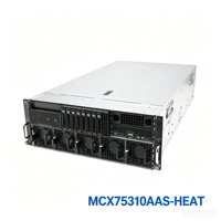 Adaptateur réseau intelligent Mellanox MCX75310AAS-HEAT 200GbE PCIe 5.0 X16 QSFP112 RDMA GPUDirect AI HPC Ethernet NIC externe filaire