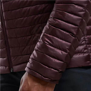 Veste matelassée en toile de qualité supérieure, très vendue, chaude, confortable pour l'hiver, logo avant pour la vente en ligne - Product Image 5