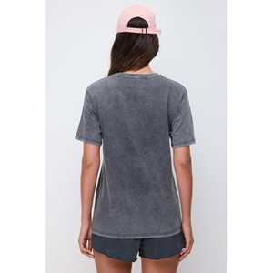 T-shirt oversize imprimé et délavé - Product Image 5