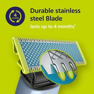 Afeitadora Eléctrica Híbrida Auténtica para Adolescentes, Cuchilla de Repuesto Individual con 2 Cuchillas Anti-Fricción, Resistente al Agua IPX7, Suministros de Afeitado - Product Image 3