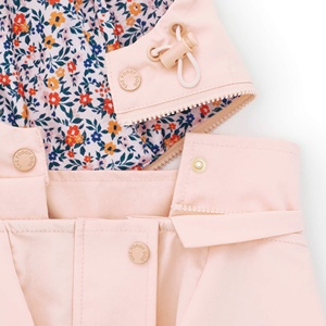 Chaqueta Impermeable Ligera <span class=keywords><strong>para</strong></span> Mascotas con Forro a Rayas Personalizado, <span class=keywords><strong>Chubasquero</strong></span> <span class=keywords><strong>para</strong></span> Perros con Orificio <span class=keywords><strong>para</strong></span> Arnés, Capucha Ajustable, Ropa de Lluvia <span class=keywords><strong>para</strong></span> Todos los Perros - Product Image 3