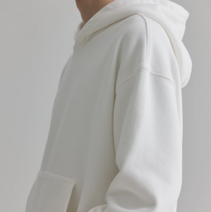 Sweat-shirt à capuche unisexe surdimensionné chaud d'hiver pour impression numérique, broderie, 100% coton, polaire doux, streetwear, pull - Product Image 3