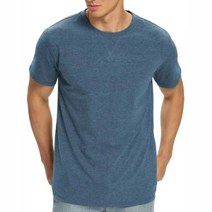 T-shirts pour hommes, t-shirt tendance, blanc, ample, à manches courtes, t-shirt classique à col rond - Product Image 5