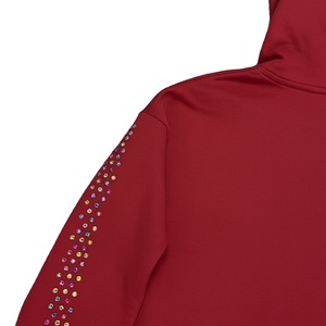 ชุดวอร์มผู้ชายแบบมีฮู้ด พิมพ์ลายลำลอง ดีไซน์พิเศษ ตกแต่งด้วยคริสตัล ผลิตตามสั่ง (OEM) วัสดุระบายอากาศได้ดี เหมาะสำหรับฤดูหนาว กำลังเป็นที่นิยมอย่างมาก - Product Image 5