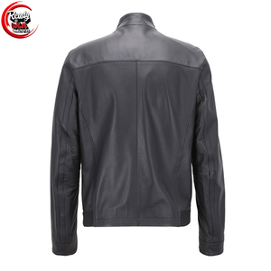 Haute qualité personnalisé 100% cuir hommes veste résistant à l'eau toile rue hiver couleurs personnalisées pour motos-vente en gros - Product Image 6