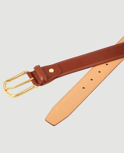 2025 nouvelle ceinture habillée pour hommes en cuir véritable de haute qualité OEM Logo personnalisé ceintures de jeans élégantes avec goupille en alliage pour boucle en gros - Product Image 3