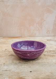 Bol de service modèle artisanal en résine-Décoration intérieure étanche faite à la main pour cadeaux de mariage et personnalisable - Product Image 4