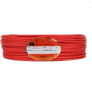 Triumph AGG 1.0MM 32/0.30TS giallo colore rosso Silicone cavi di gomma filo ad alta tensione cavo di riscaldamento in gomma - Product Image 5