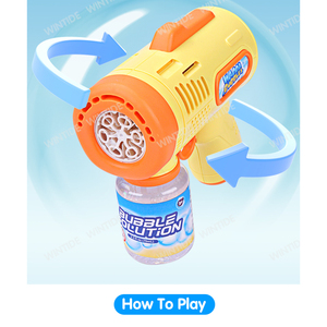 Pistola de Burbujas Automática Unisex de Plástico ABS para Niños, Producto al por Mayor OEM/ODM - Product Image 3