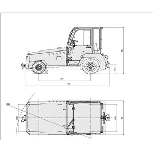 Tracteur électrique Heli QYD300-A1LI avec transmission automatique sans cabine Exw Chine - Product Image 5