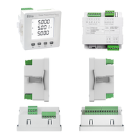 Analyseur de puissance intelligent bidirectionnel CE Industrial triphasé classe 0.5S Modbus RS485 Ethernet IoT pour centre de données