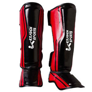 Espinilleras de cuero multicolor hechas a medida, ropa deportiva de alta calidad para entrenamiento de fútbol, cantidad a granel, diseño impreso personalizado - Product Image 3