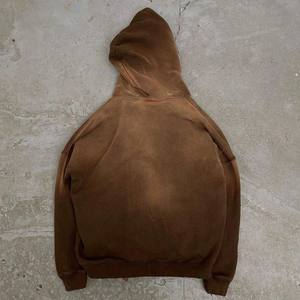 Sweat à capuche unisexe en molleton 100 % coton personnalisable avec strass et cristaux, style streetwear de luxe pour homme - Product Image 3