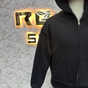 Logo personnalisé de marque privée le plus demandé sweat à capuche avec fermeture éclair imprimé en usine sweats à capuche à bas prix pour hommes sweats à capuche pour hommes - Product Image 3
