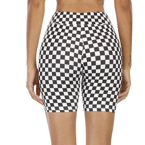 Pantalones cortos de Yoga de uso activo con logotipo personalizado de gran venta 2025, pantalones cortos de mujer con estampado de yoga ligeros e impermeables - Product Image 5