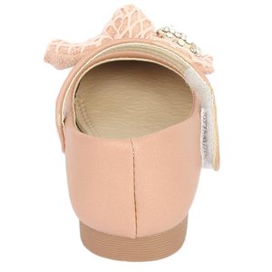 รองเท้าส้นสูงสำหรับเด็กผู้หญิง (A101) - สีพีช - Product Image 3