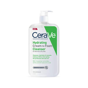 CeraVee cleanser for sensitive skin fragrance free daily <b>face</b> wash developed with dermatologists - Product Image 1