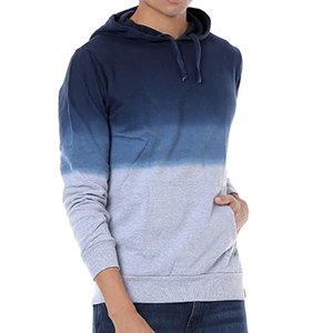 Sweat à capuche unisexe en mélange de spandex/coton, respirant, coupe-vent, en polaire, avec impression de logo personnalisé, vente en gros - Product Image 5