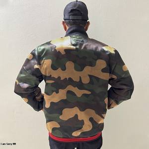 Veste en jean pour homme, dernier design camouflage, automne, tissu en toile de haute qualité, coupe-vent, respirant, 100% coton, service OEM - Product Image 2