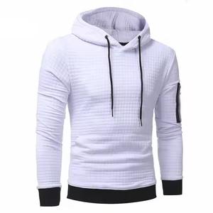 Men Plus Size Casual Jacket Nylon Spandex Zip up Sports Hoodies Custom logo <b>Sunscreen</b> Coat Training Running Jackets - Product Image 2