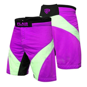 กางเกงขาสั้นซ้อมต่อสู้แบบกำหนดเอง MMA กางเกงขาสั้นฝึกยืดการต่อสู้มวยไทย BJJ Jitsu Jitsu NO GI ออกแบบได้ตามต้องการสำหรับมวยปล้ำศิลปะการต่อสู้ - Product Image 4