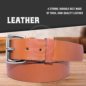 Ceintures en cuir personnalisables en gros : la meilleure qualité, confortables à porter - Product Image 3