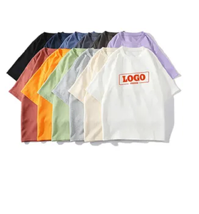 T-shirt surdimensionné personnalisé pour hommes T-shirt graphique grande taille avec logo imprimé - Product Image 5