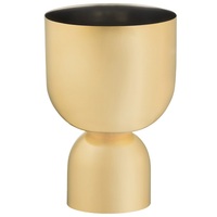 Jarrón de metal cromado de Diseño Popular Floreros de tamaño mediano del mejor diseño Decorativo de alta calidad con tamaños de 18x7x17cm