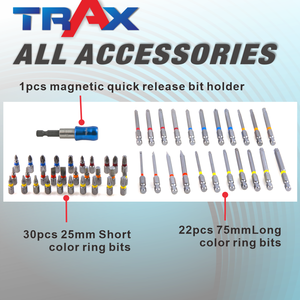 Juego de Puntas Profesionales Cortas y Largas ARX-9353B de 53 Piezas - Product Image 4