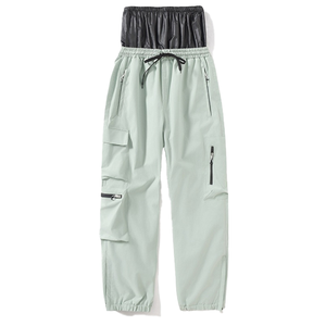 Premium Quality Plus Size Ski Pants Waterproof Windproof Taped Seams Insulated Snow Gear Adjustable Waistband Factory - Product Image 1