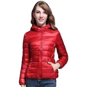 Custom Unisex <b>Mens</b> Winter Clothing Color Block Bubble Puffer Jacket Coat Custom Logo Down Jacket Pullover Puffer Jacket - Product Image 1