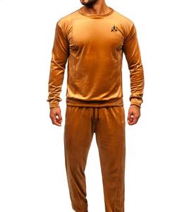 Chándal deportivo de moda de alta calidad 2025, chándal de algodón 100%, chándal transpirable de Hip Hop, chándales para hombres personalizados - Product Image 1