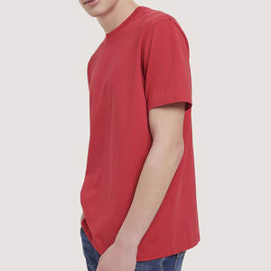 เสื้อยืดคอกลมแขนสั้นผ้าคอตตอน Pima สำหรับผู้ชาย - Product Image 6