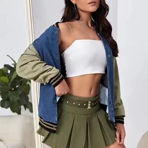 Blousons universitaires unisexes personnalisés pour femmes 2026 – Imperméables, coupe-vent, respirants, pour sports d'hiver, grande taille, en coton, col montant - Product Image 6