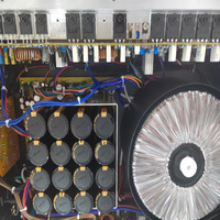 Amplificateur de puissance audio lourd 2 canaux classe TD 3000W pour système de haut-parleurs haut de gamme