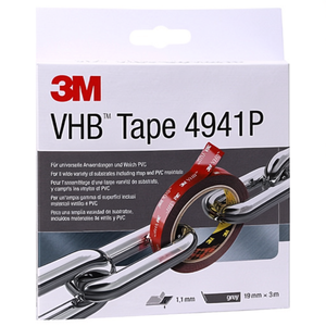 Cinta de Montaje VHB 3M Gris 4941P 3M 19mm X 3m para Uso en Oficina - Product Image 2