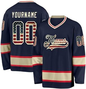 Camiseta de hockey de equipo personalizada barata, uniforme de hockey sobre hielo personalizado 2024, equipo de fabricante profesional, moda sublimada personalizada - Product Image 1