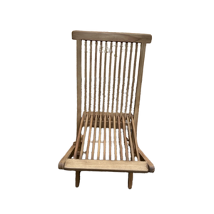 Nouveau mobilier d'extérieur chaise pliable chaise en bois de teck base d'eau chaise de jardin prix de gros - Product Image 1