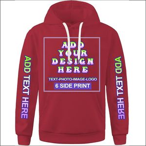 Sweat à capuche personnalisé de haute qualité avec logo brodé pour homme, en tissu tricoté uni, avec cordon de serrage, respirant, pour l'automne - Product Image 3