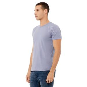 Camiseta de cuello redondo para hombre, Camiseta de punto de manga corta teñida lisa, ajuste Regular, ligera, cómoda, informal, ropa de calle diaria - Product Image 2