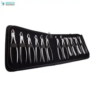 Juego de pinzas de extracción Dental, Kit de pinzas de extracción Dental, Instrumentos dentales, 12 Uds. - Product Image 1