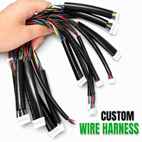 Kabel Harness Inti Tembaga PVC Tipe Y 1 2 Kabel Pembagi Multi Cabang Perakitan Konektor Distribusi Daya dan Sinyal IP20 Kustom OEM
